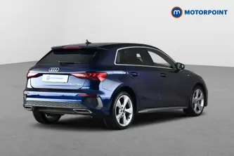 Audi A3 S Line Automatic Petrol Plug-In Hybrid Hatchback - Stock Number (1688191) - Passenger side rear corner