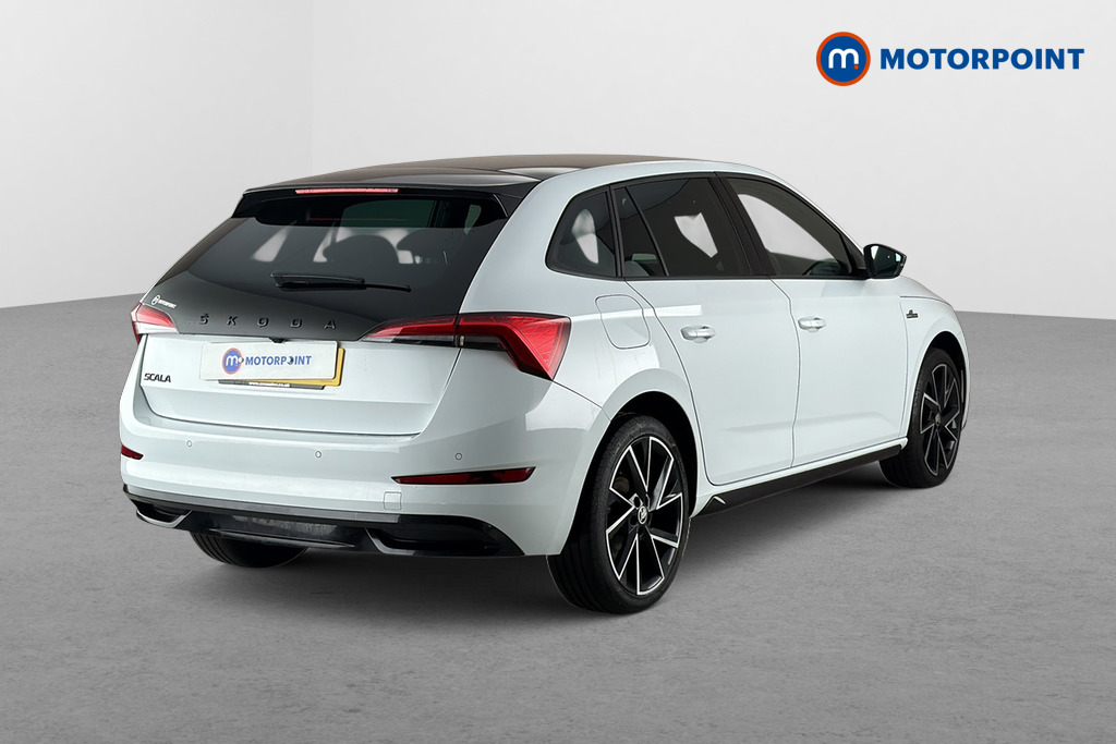 Skoda Scala Monte Carlo Manual Petrol Hatchback - Stock Number (1689537) - Passenger side rear corner