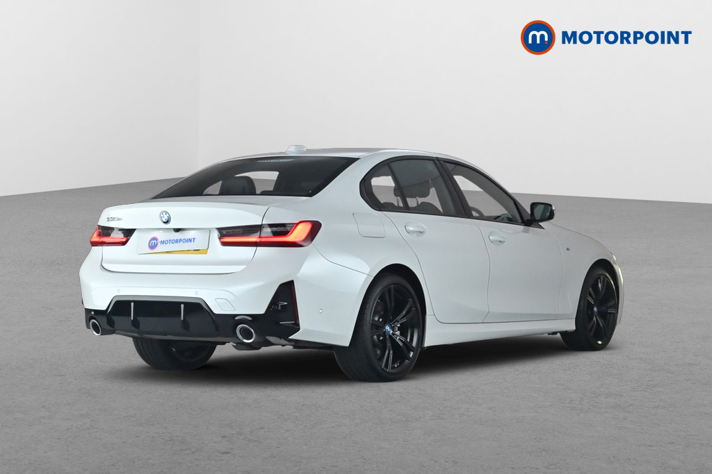 BMW 3 Series M Sport Automatic Petrol Plug-In Hybrid Saloon - Stock Number (1690042) - Passenger side rear corner