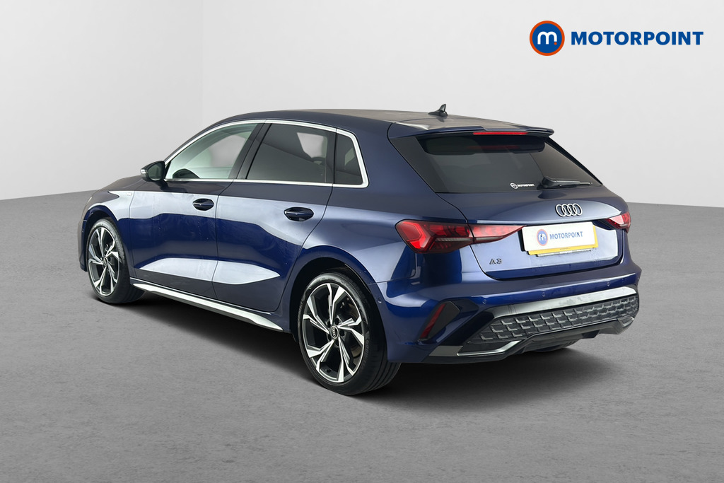 Audi A3 S Line Automatic Petrol Hatchback - Stock Number (1690271) - Drivers side rear corner