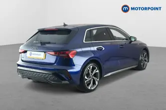 Audi A3 S Line Automatic Petrol Hatchback - Stock Number (1690271) - Passenger side rear corner