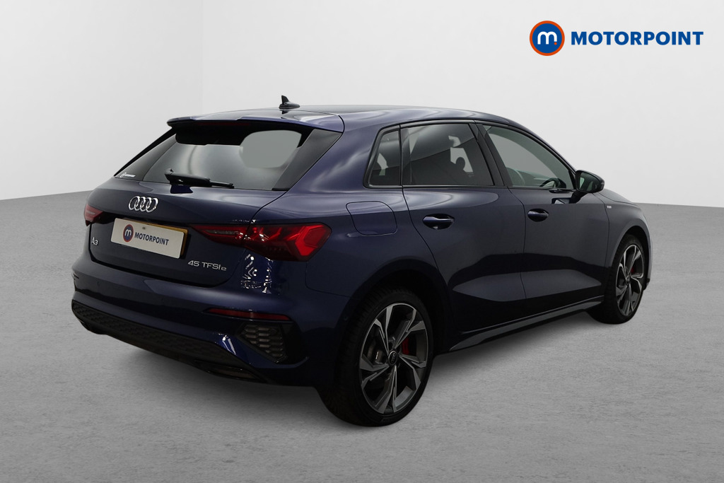 Audi A3 S Line Competition Automatic Petrol Plug-In Hybrid Hatchback - Stock Number (1690840) - Drivers side rear corner