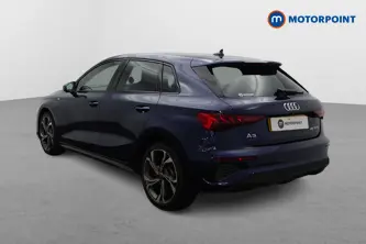 Audi A3 S Line Competition Automatic Petrol Plug-In Hybrid Hatchback - Stock Number (1690840) - Passenger side rear corner