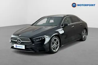 Mercedes-Benz A Class Amg Line Automatic Petrol Saloon - Stock Number (1691198) - Passenger side front corner