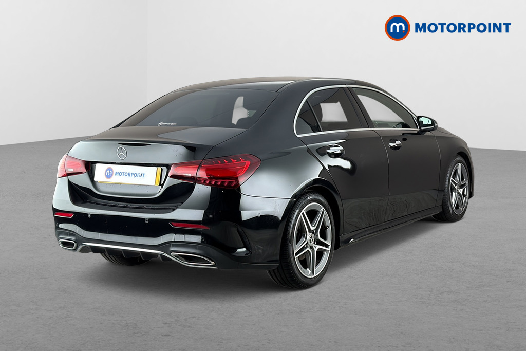 Mercedes-Benz A Class Amg Line Automatic Petrol Saloon - Stock Number (1691198) - Passenger side rear corner
