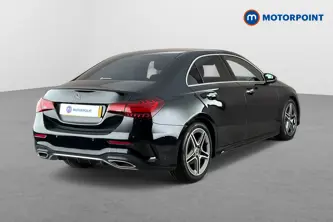 Mercedes-Benz A Class Amg Line Automatic Petrol Saloon - Stock Number (1691198) - Passenger side rear corner