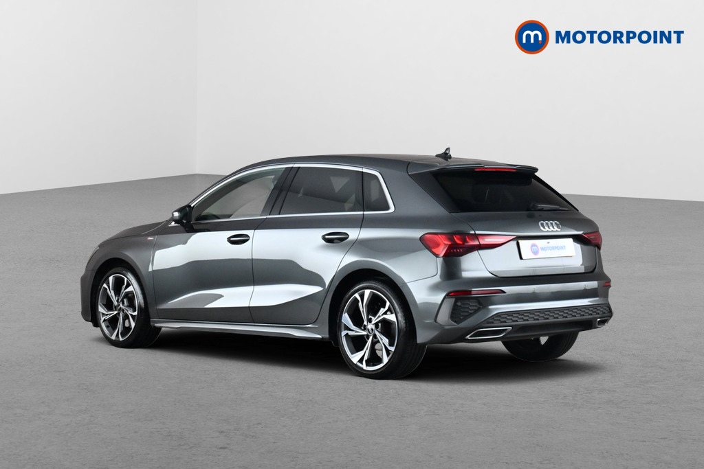 Audi A3 S Line Manual Petrol Hatchback - Stock Number (1691286) - Passenger side rear corner