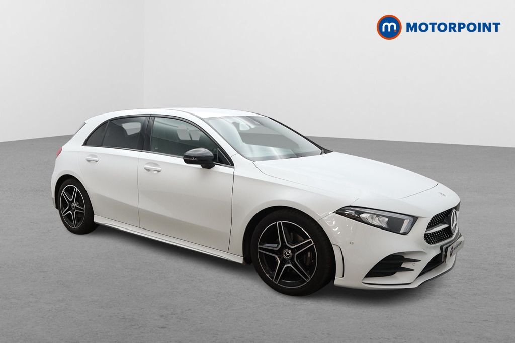 Mercedes-Benz A Class Amg Line Automatic Petrol Hatchback - Stock Number (1681885) - Drivers side front corner