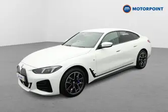 BMW I4 M Sport Automatic Electric Hatchback - Stock Number (1685540) - Passenger side front corner