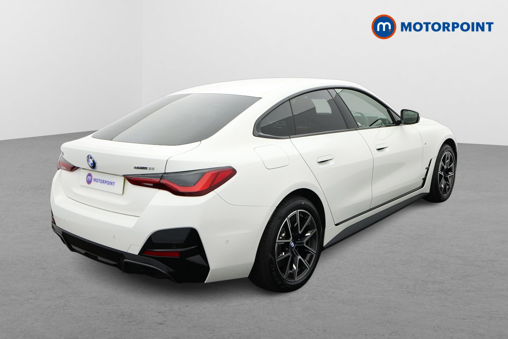 BMW I4 M Sport Automatic Electric Hatchback - Stock Number (1685540) - Drivers side rear corner