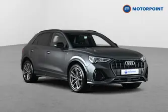 Audi Q3 Black Edition Manual Petrol SUV - Stock Number (1686555) - Drivers side front corner