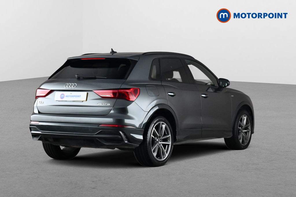 Audi Q3 Black Edition Manual Petrol SUV - Stock Number (1686555) - Passenger side rear corner