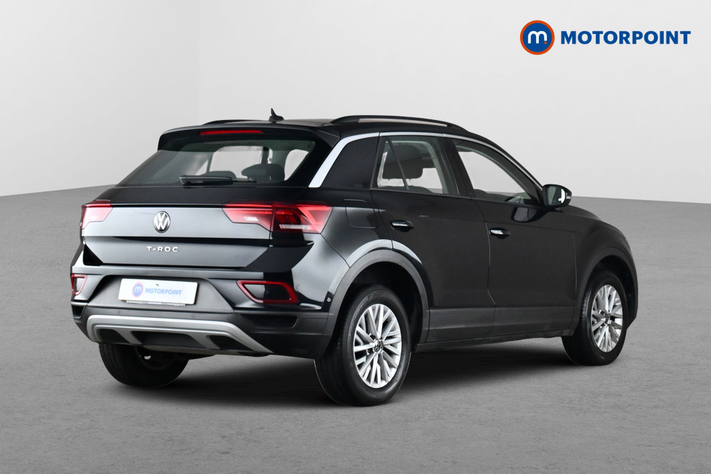 Volkswagen T-Roc Life Manual Petrol SUV - Stock Number (1686637) - Passenger side rear corner