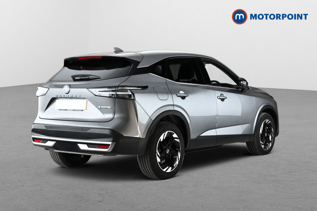 Nissan Qashqai N-Connecta Automatic Petrol-Electric Hybrid SUV - Stock Number (1686870) - Passenger side rear corner