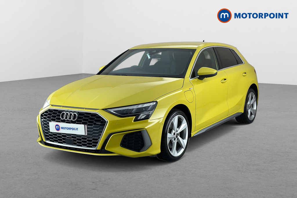 Audi A3 S Line Automatic Petrol Plug-In Hybrid Hatchback - Stock Number (1689247) - Passenger side front corner