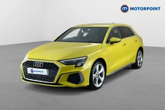 Audi A3 S Line Automatic Petrol Plug-In Hybrid Hatchback - Stock Number (1689247) - Passenger side front corner