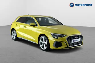 Audi A3 S Line Automatic Petrol Plug-In Hybrid Hatchback - Stock Number (1689247) - Drivers side front corner