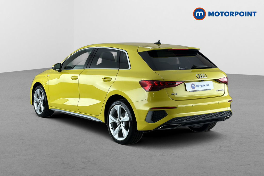 Audi A3 S Line Automatic Petrol Plug-In Hybrid Hatchback - Stock Number (1689247) - Drivers side rear corner