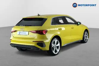 Audi A3 S Line Automatic Petrol Plug-In Hybrid Hatchback - Stock Number (1689247) - Passenger side rear corner