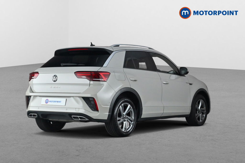 Volkswagen T-Roc R-Line Automatic Petrol SUV - Stock Number (1689536) - Passenger side rear corner