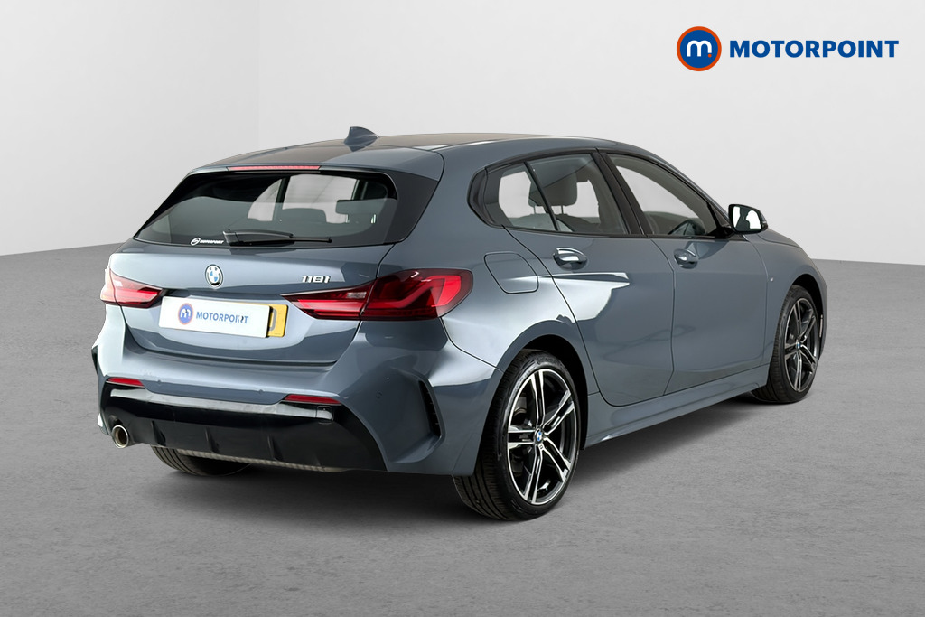 BMW 1 Series M Sport Manual Petrol Hatchback - Stock Number (1692635) - Passenger side rear corner