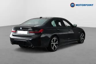BMW 3 Series M Sport Automatic Petrol Plug-In Hybrid Saloon - Stock Number (1682643) - Passenger side rear corner