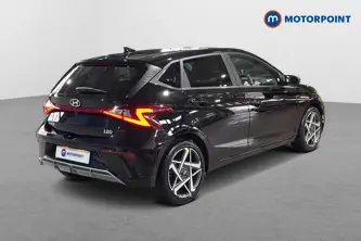 Hyundai I20 Tech Line Automatic Petrol Hatchback - Stock Number (1684689) - Passenger side rear corner