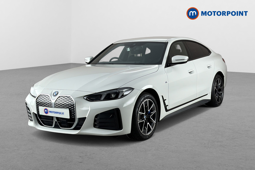 BMW I4 M Sport Automatic Electric Hatchback - Stock Number (1685521) - Passenger side front corner