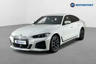 BMW I4 M Sport Automatic Electric Hatchback - Stock Number (1685521) - Passenger side front corner