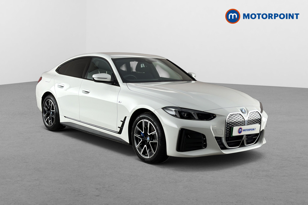 BMW I4 M Sport Automatic Electric Hatchback - Stock Number (1685521) - Drivers side front corner