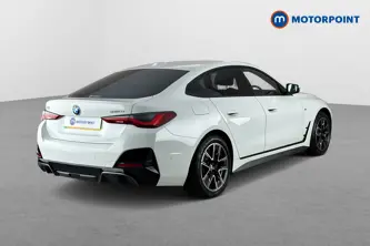 BMW I4 M Sport Automatic Electric Hatchback - Stock Number (1685521) - Passenger side rear corner