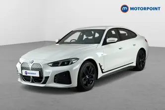 BMW I4 M Sport Automatic Electric Hatchback - Stock Number (1685546) - Passenger side front corner