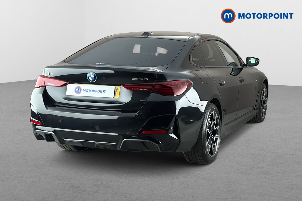BMW I4 M Sport Automatic Electric Hatchback - Stock Number (1686381) - Passenger side rear corner