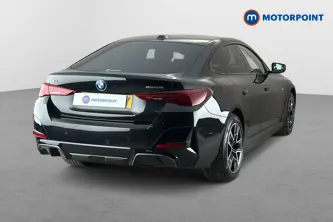 BMW I4 M Sport Automatic Electric Hatchback - Stock Number (1686381) - Passenger side rear corner