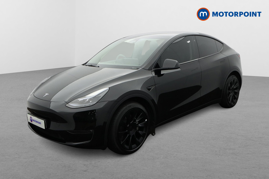 Tesla Model Y Long Range Automatic Electric SUV - Stock Number (1687481) - Passenger side front corner