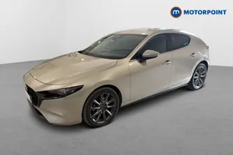 Mazda 3 Exclusive-Line Automatic Petrol Hatchback - Stock Number (1689526) - Passenger side front corner