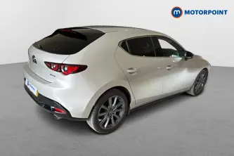 Mazda 3 Exclusive-Line Automatic Petrol Hatchback - Stock Number (1689526) - Passenger side rear corner