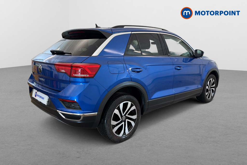 Volkswagen T-Roc Active Manual Petrol SUV - Stock Number (1691569) - Passenger side rear corner