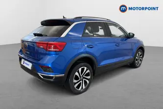 Volkswagen T-Roc Active Manual Petrol SUV - Stock Number (1691569) - Passenger side rear corner
