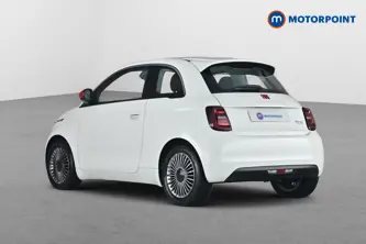 Fiat 500 RED Automatic Electric Hatchback - Stock Number (1692485) - Drivers side rear corner