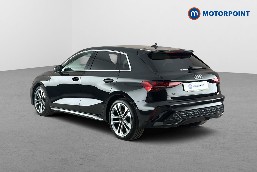 Audi A3 S Line Manual Petrol Hatchback - Stock Number (1692637) - Drivers side rear corner