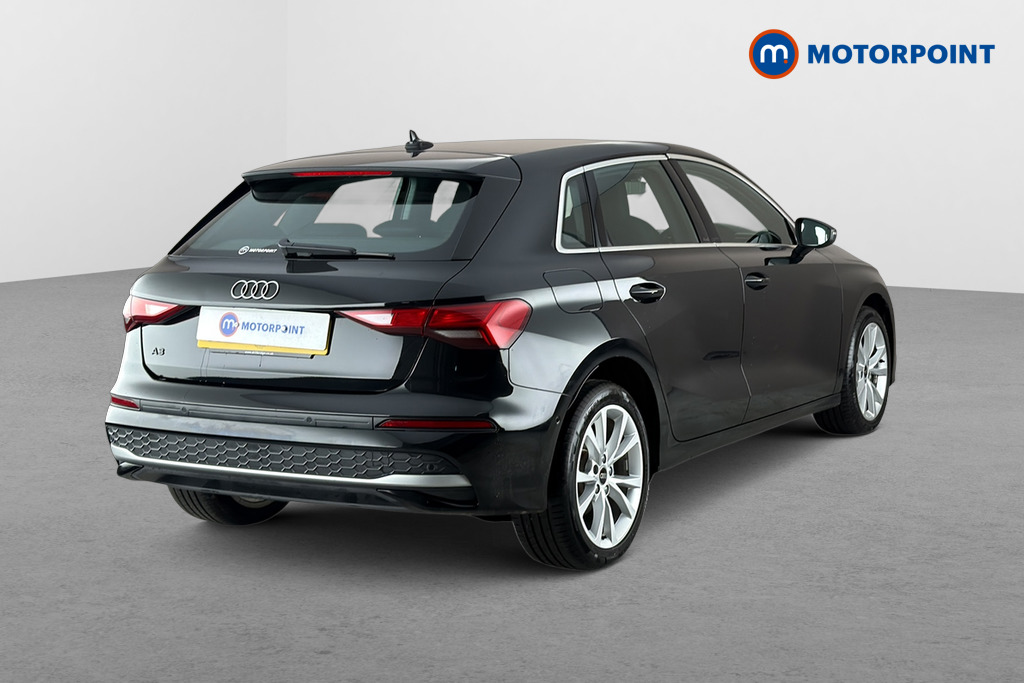 Audi A3 Sport Automatic Petrol Plug-In Hybrid Hatchback - Stock Number (1687984) - Passenger side rear corner