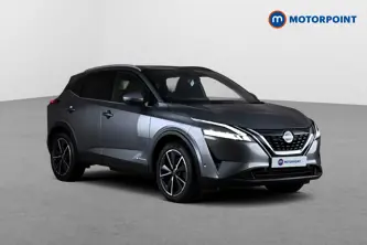 Nissan Qashqai Tekna Automatic Petrol-Electric Hybrid SUV - Stock Number (1689241) - Drivers side front corner
