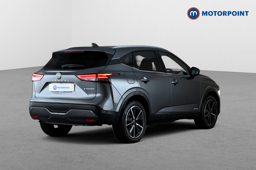 Nissan Qashqai Tekna Automatic Petrol-Electric Hybrid SUV - Stock Number (1689241) - Passenger side rear corner