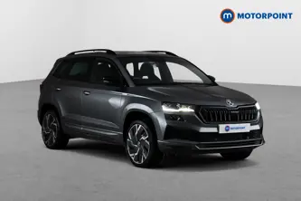 Skoda Karoq Sportline Automatic Petrol SUV - Stock Number (1689412) - Drivers side front corner