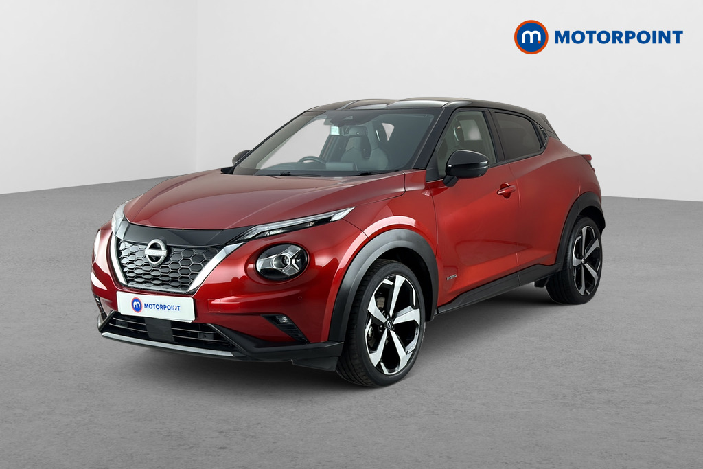 Nissan Juke Tekna Automatic Petrol-Electric Hybrid SUV - Stock Number (1692975) - Passenger side front corner