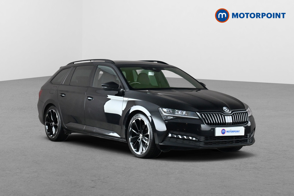 Skoda Superb Sport Line Plus Automatic Petrol Estate - Stock Number (1692108) - Drivers side front corner