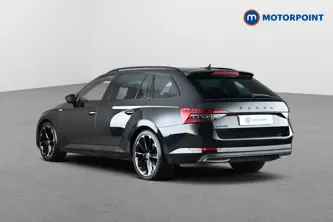 Skoda Superb Sport Line Plus Automatic Petrol Estate - Stock Number (1692108) - Drivers side rear corner