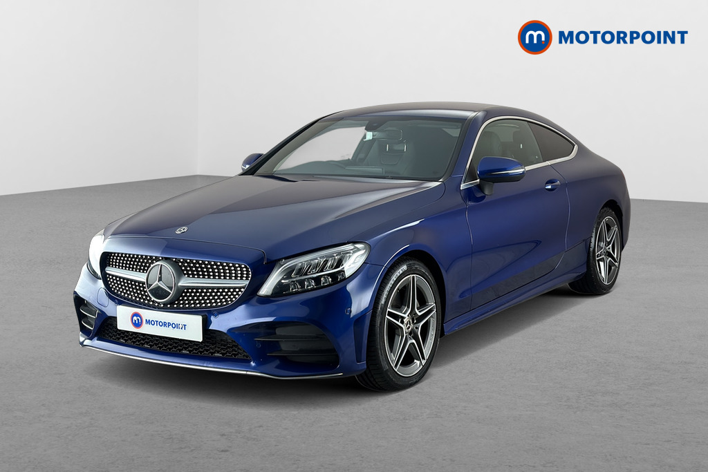Mercedes-Benz C Class Amg Line Edition Automatic Petrol Coupe - Stock Number (1676539) - Passenger side front corner