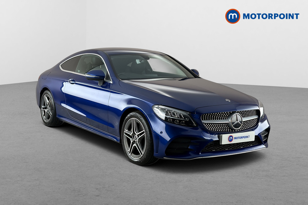 Mercedes-Benz C Class Amg Line Edition Automatic Petrol Coupe - Stock Number (1676539) - Drivers side front corner